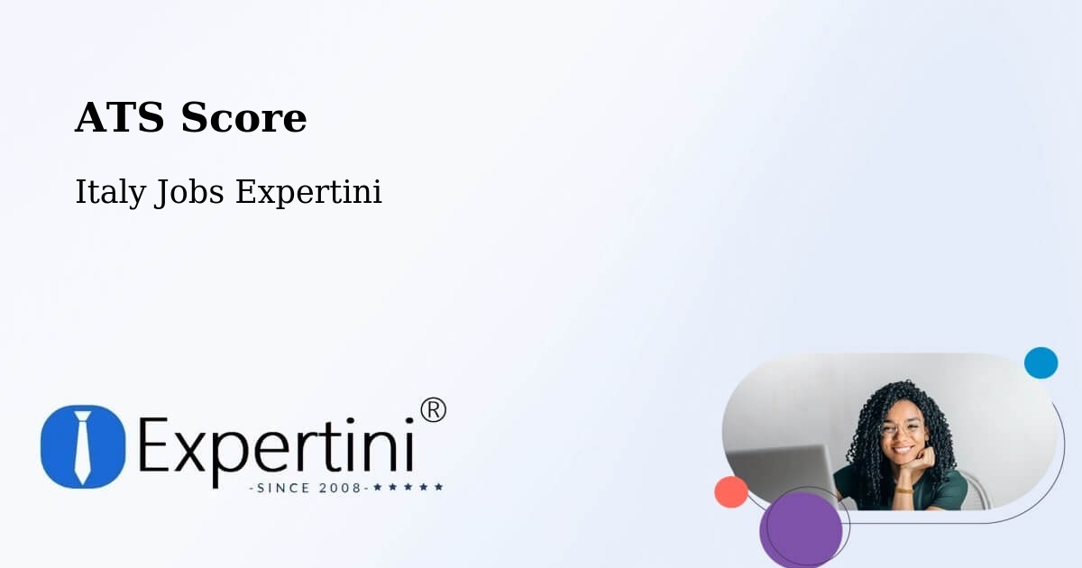 Resume ATS Score & Job Description Match Tool – Cornaredo - Italy Jobs Expertini