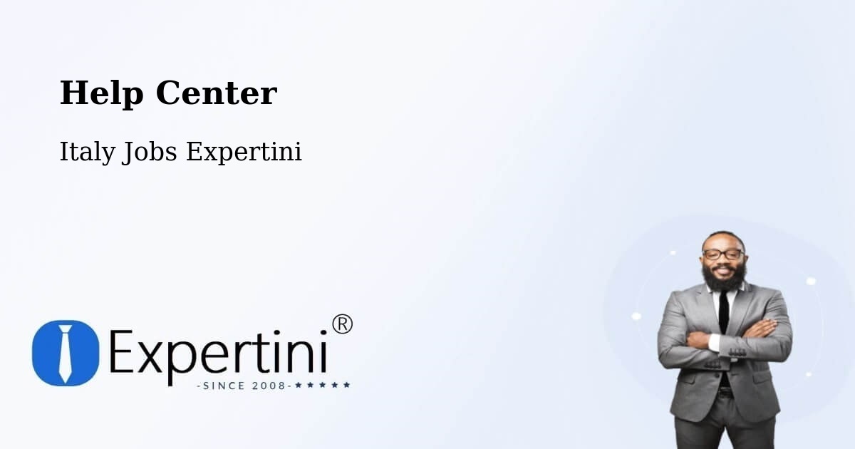 Help Center – Cornaredo - Italy Jobs Expertini