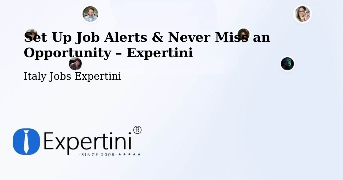Job Alerts Guide – Get Notified About New Jobs in Cornaredo - Cornaredo, Italy Jobs Expertini