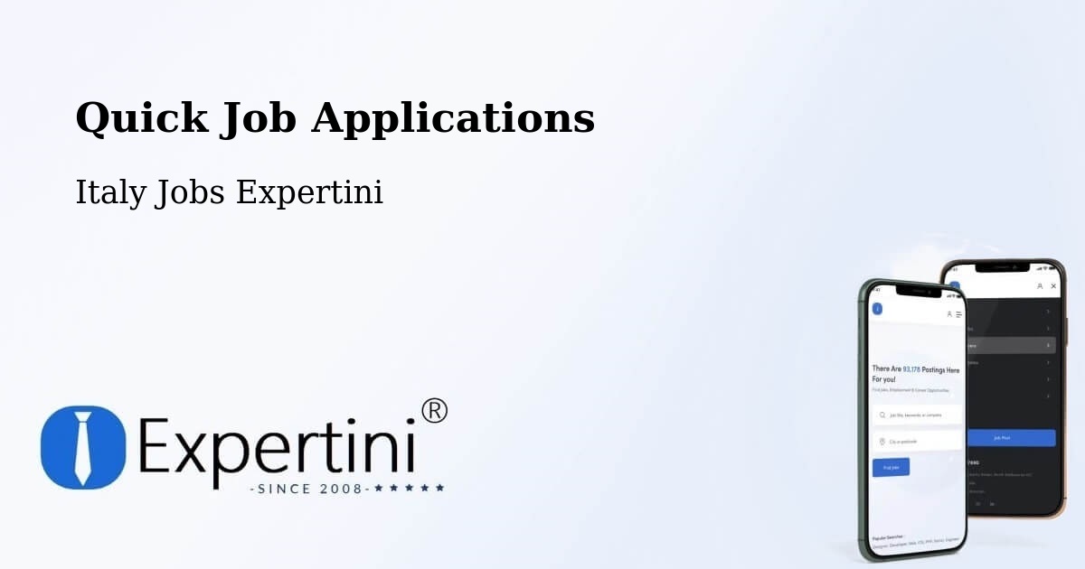 Quick Apply Feature – Cornaredo - Italy Jobs Expertini