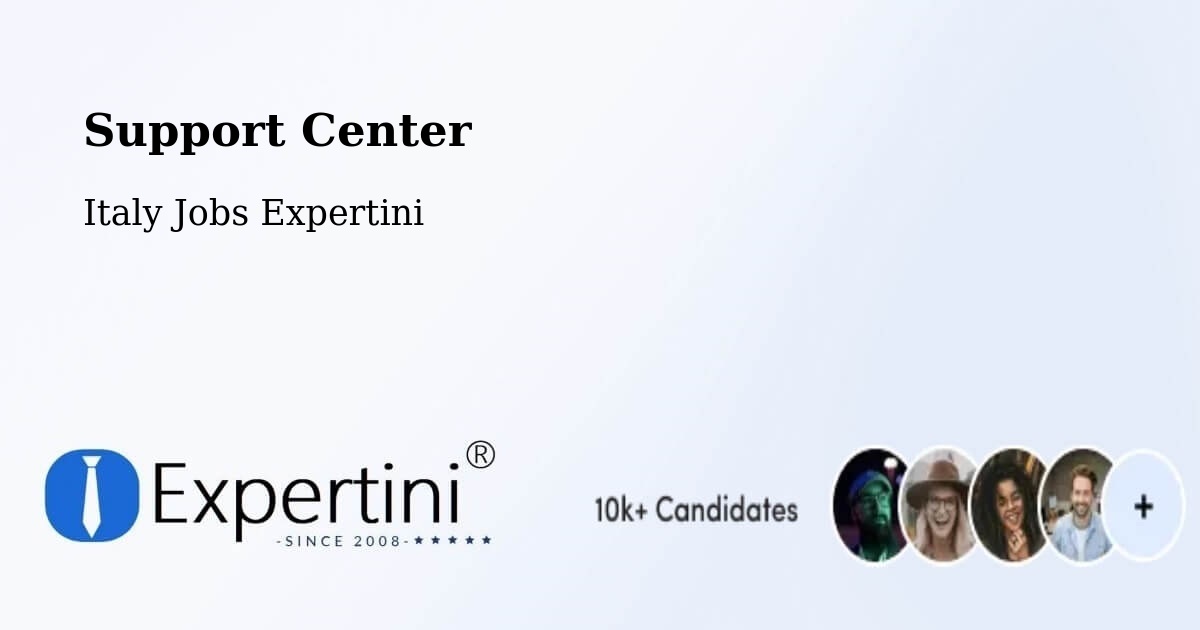 Support Services – Cornaredo - Italy Jobs Expertini