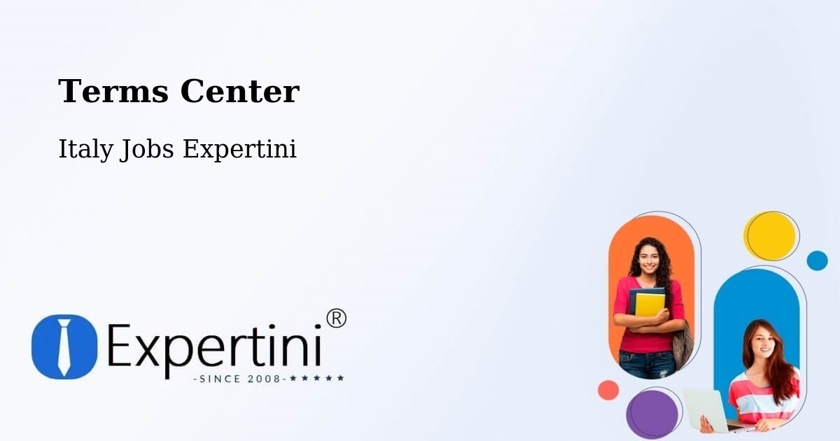 Terms of Service – Cornaredo - Italy Jobs Expertini